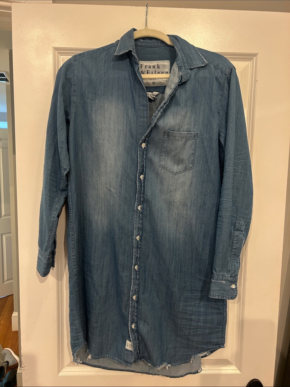 Frank & Eileen Mary Classic Denim Shirt Dress
